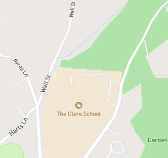 map for HC3S At The Clere School