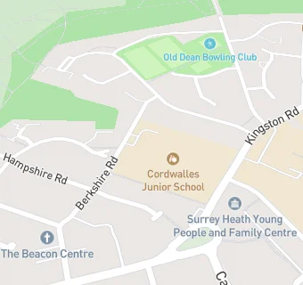 map for Cordwalles Junior School