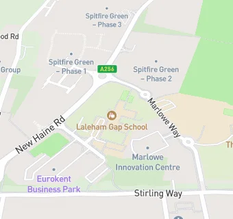 map for Laleham Gap School