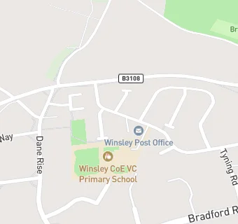 map for Winsley / Tyning Road Branch Surgery