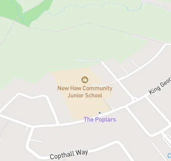 map for New Haw Community Junior School