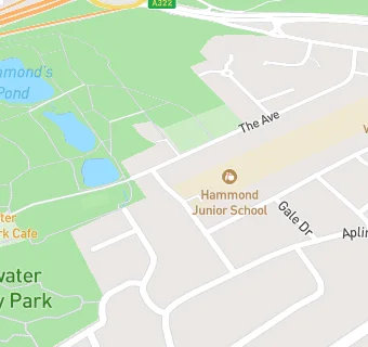 map for Hammond Community Junior School