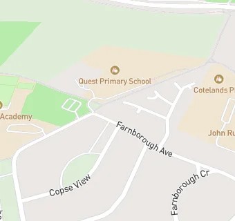 map for Red Gates Primary School