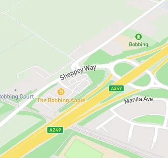 map for Asda Express Sittingbourne - Sheppey Way PFS