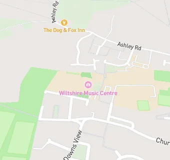 map for Wiltshire Music Centre