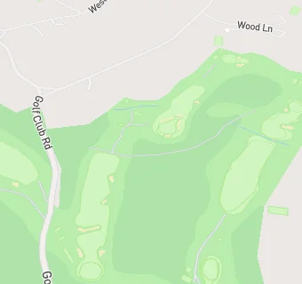 map for St. Georges Hill Golf Club