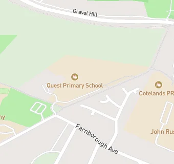 map for Gilbert Scott Junior Community School