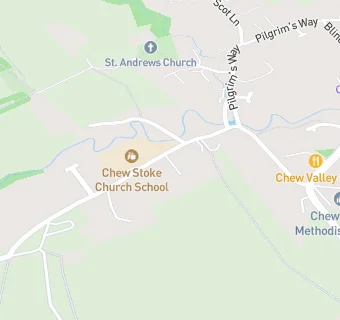 map for Chew Stoke Church School