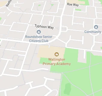 map for Wallington Primary Academy