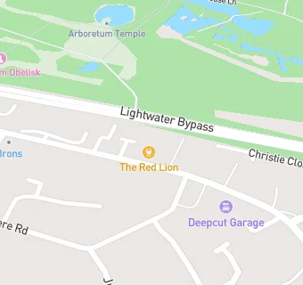 map for The Red Lion