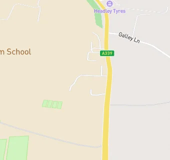 map for Cheam School