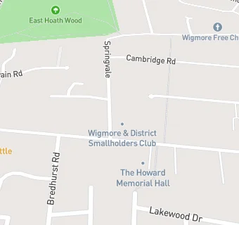 map for Wigmore & District Smallholders Club