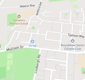 map for Manor Practice Branch Surgery