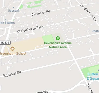 map for Caterlink Ltd At Devonshire Primary School