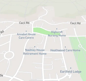 map for Nashley House Retirement Home