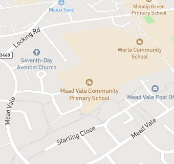 map for Mead Vale Community Primary School