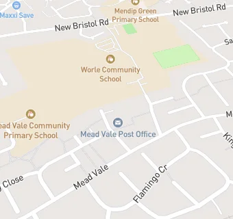 map for Hayers Mead Vale Stores