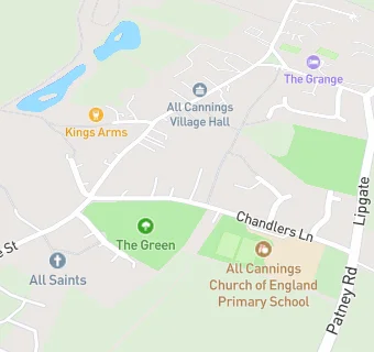 map for All Cannings Church of England Primary School