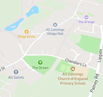 map for Edwards Ward at All Cannings School