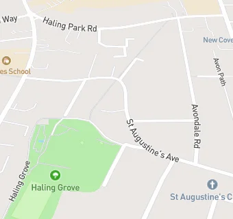 map for St Augustine's House