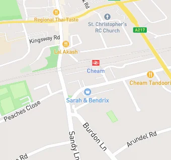 map for Cheam Kandies