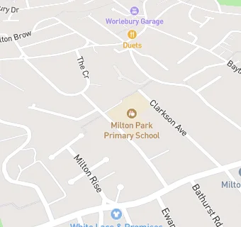 map for Milton Park Primary School