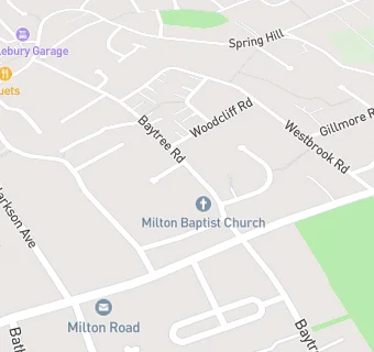 map for St Peters Hall