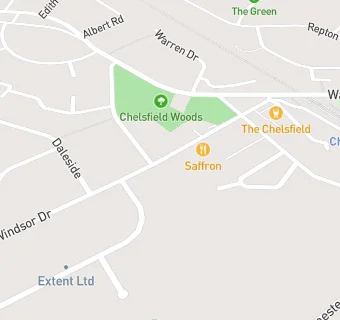 map for The Chelsfield Nursery