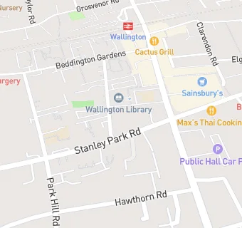 map for Shotfield Medical Practice (Formerly Dr Lings & Partners)