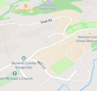 map for Monkton Combe School