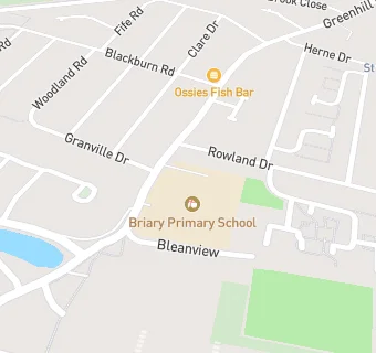 map for Briary Primary School