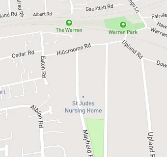 map for St Judes Nursing Home