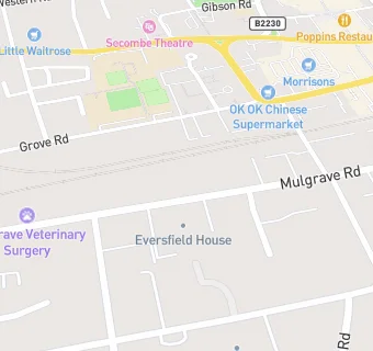 map for The Surgery - 48 Mulgrave Road