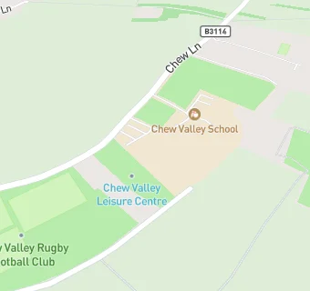 map for Chew Valley School