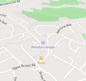 map for Worlebury Willow Pre-School