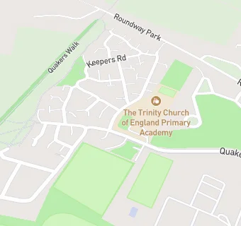 map for The Trinity CofE Primary School