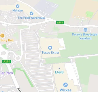 map for Tesco Extra