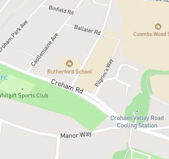 map for Croham Hurst School