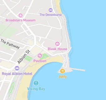 map for Jetty Broadstairs