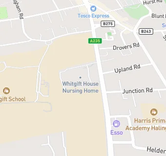 map for Chartwells - Whitgift House