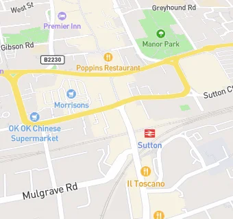 map for Nando's