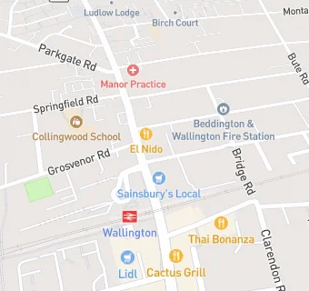 map for The Star Wallington