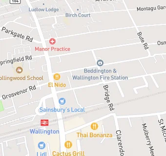 map for Melbourne Road Dental Practice