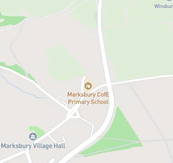 map for Marksbury CofE Primary School