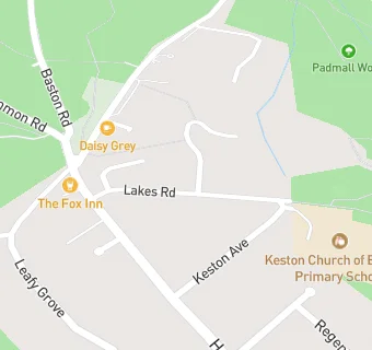 map for Keston Church Of England Primary School