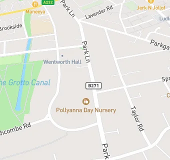 map for Jancett Park Lane