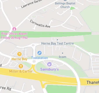 map for Sainsburys