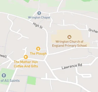 map for Plough at Wrington (The)