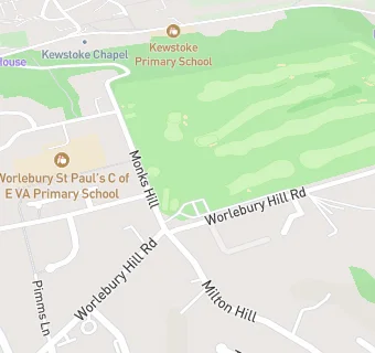 map for Worlebury Golf Club Main