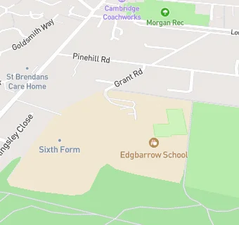 map for Edgbarrow School